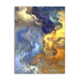 Nordic Decor Abstract Cloud Mist | Wall Art